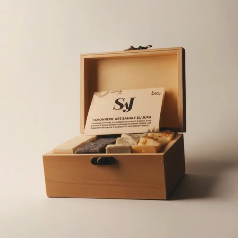 Le Coffret <i>- 4 Savons Saponifiés à Froid</i> 2 Coffret-Cadeau-4-Savons-SAJ-360