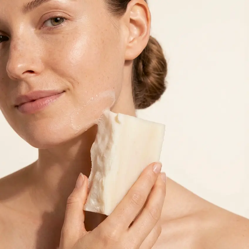 Pack <i>"Bye Bye"</i> Peau Sèche 2 Savon Surgras Lait de Chèvre Neutre SAJ