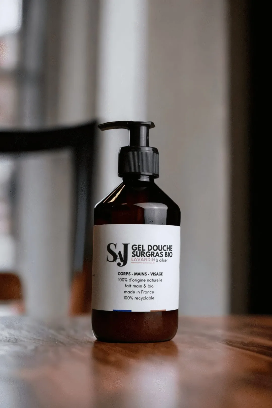 Gel Lavant Certifié Bio, Lavandin 1 gel douche lavandin