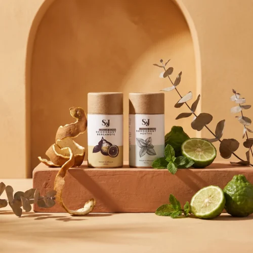 Duo de déodorant naturel - Bergamote & Menthe