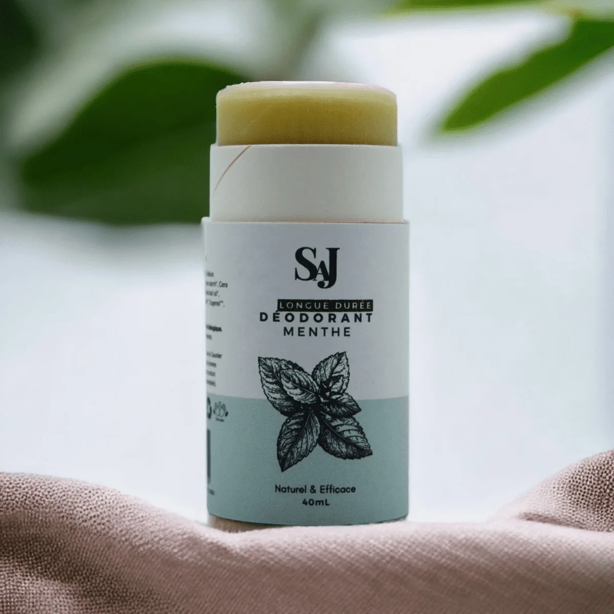 Duo de Déos Naturels - Bergamote & Menthe 3 déodorant solide naturel menthe