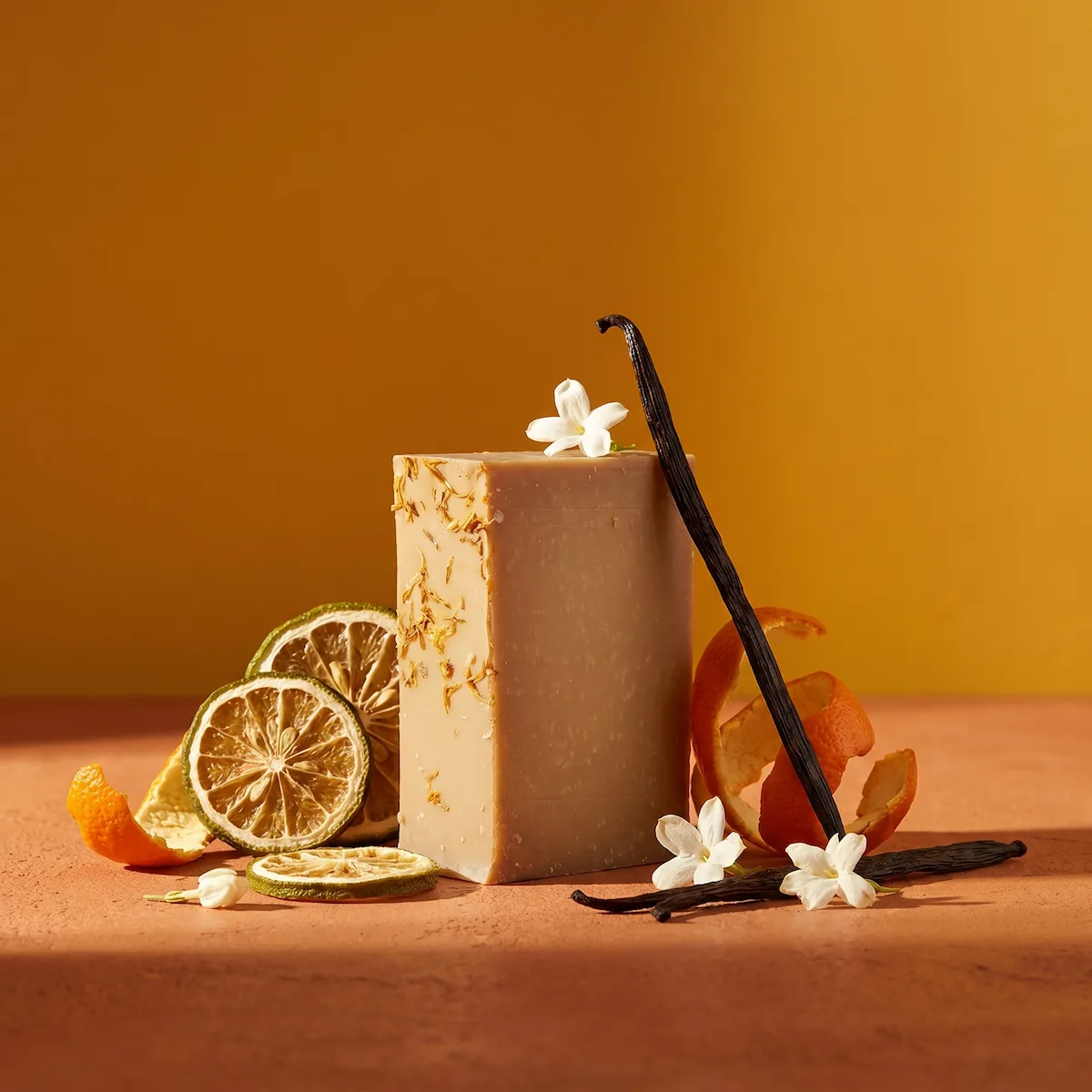 Savon Surgras "Camille" | Bergamote, Mandarine, Fruitée & Vanille 1 Camille collection olfactive SAJ
