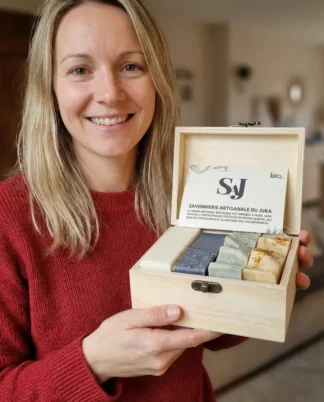 Le Coffret <i>- 4 Savons Saponifiés à Froid</i> 8 célia avis coffret