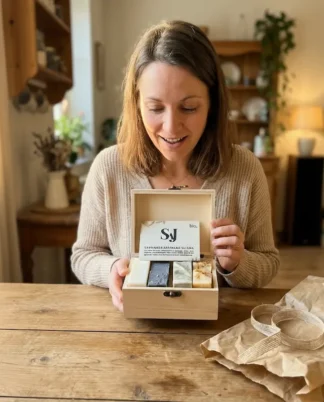 Le Coffret <i>- 4 Savons Saponifiés à Froid</i> 10 christelle avis coffret