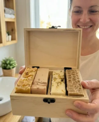 Le Coffret <i>- 4 Savons Saponifiés à Froid</i> 11 ludivine avis coffret 2