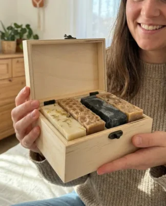Le Coffret <i>- 4 Savons Saponifiés à Froid</i> 13 mathilde avis coffret