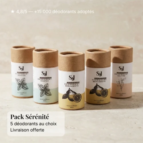 Pack Sérénité - Déodorant Solide SAJ